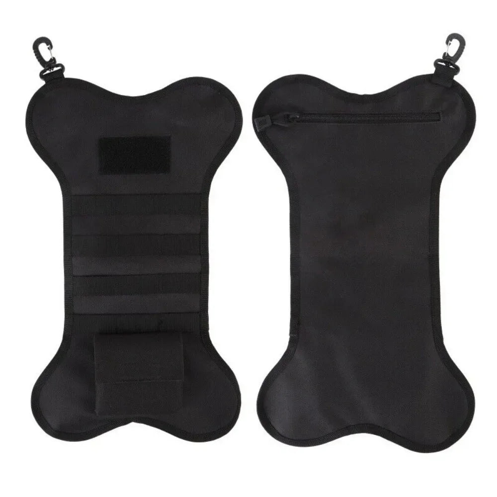 Tactical Christmas Stockings Dog Bone Xmas Stocking Mantel Decoration Hanging Molle Gear Pouch Pet Gift Xmas Hanging Ornament
